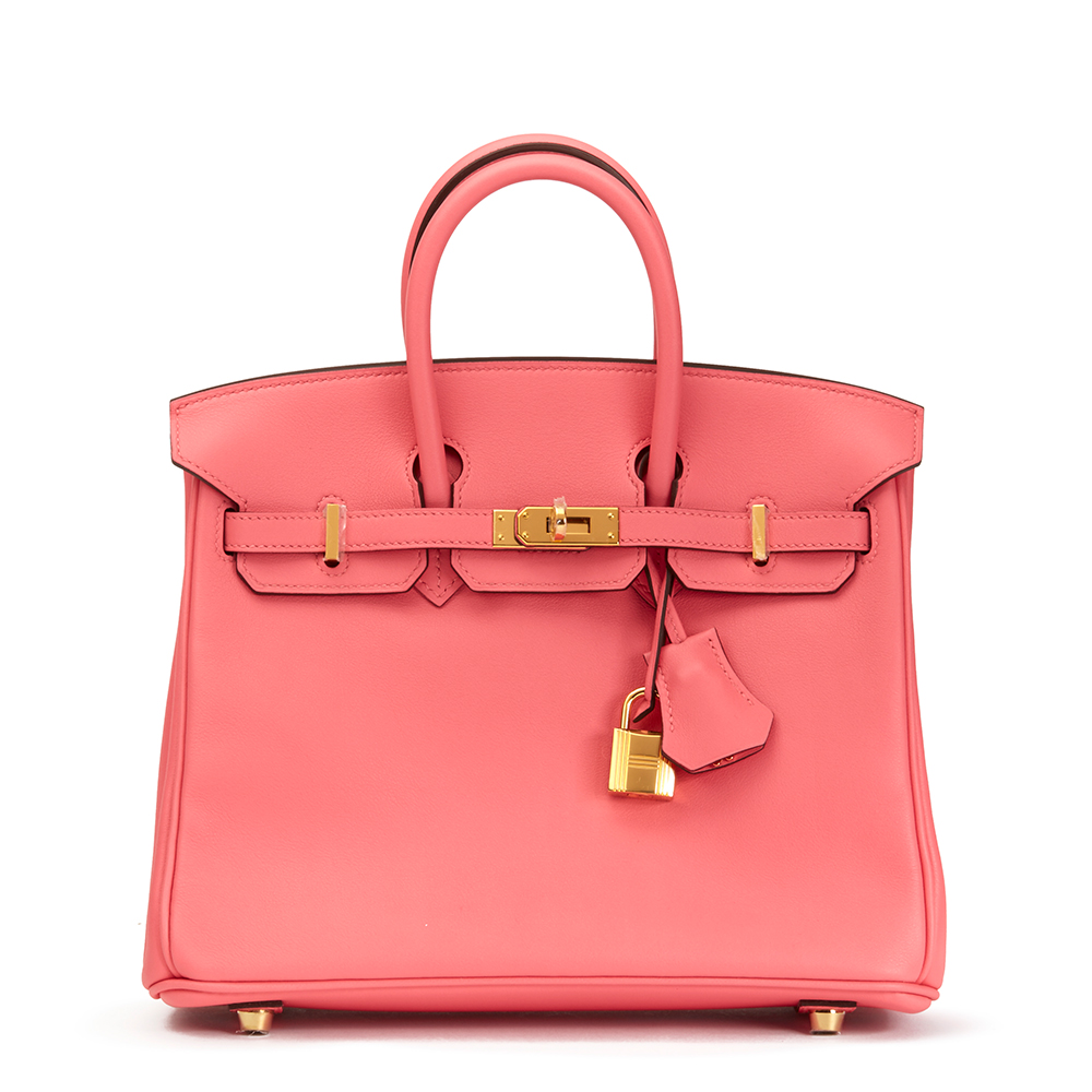 Hermès Rose Azalée Swift Leather Birkin 25cm