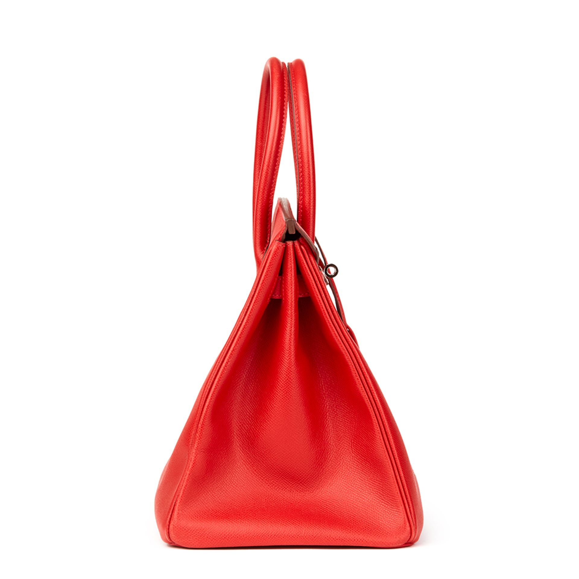 Hermès Rouge Casaque Epsom Leather Birkin 35cm - Image 2 of 11