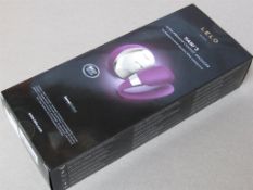 224) Lelo Tiani 3 Ultra Premium Couples Massager. Rose. No vat on Hammer. Shipping available.