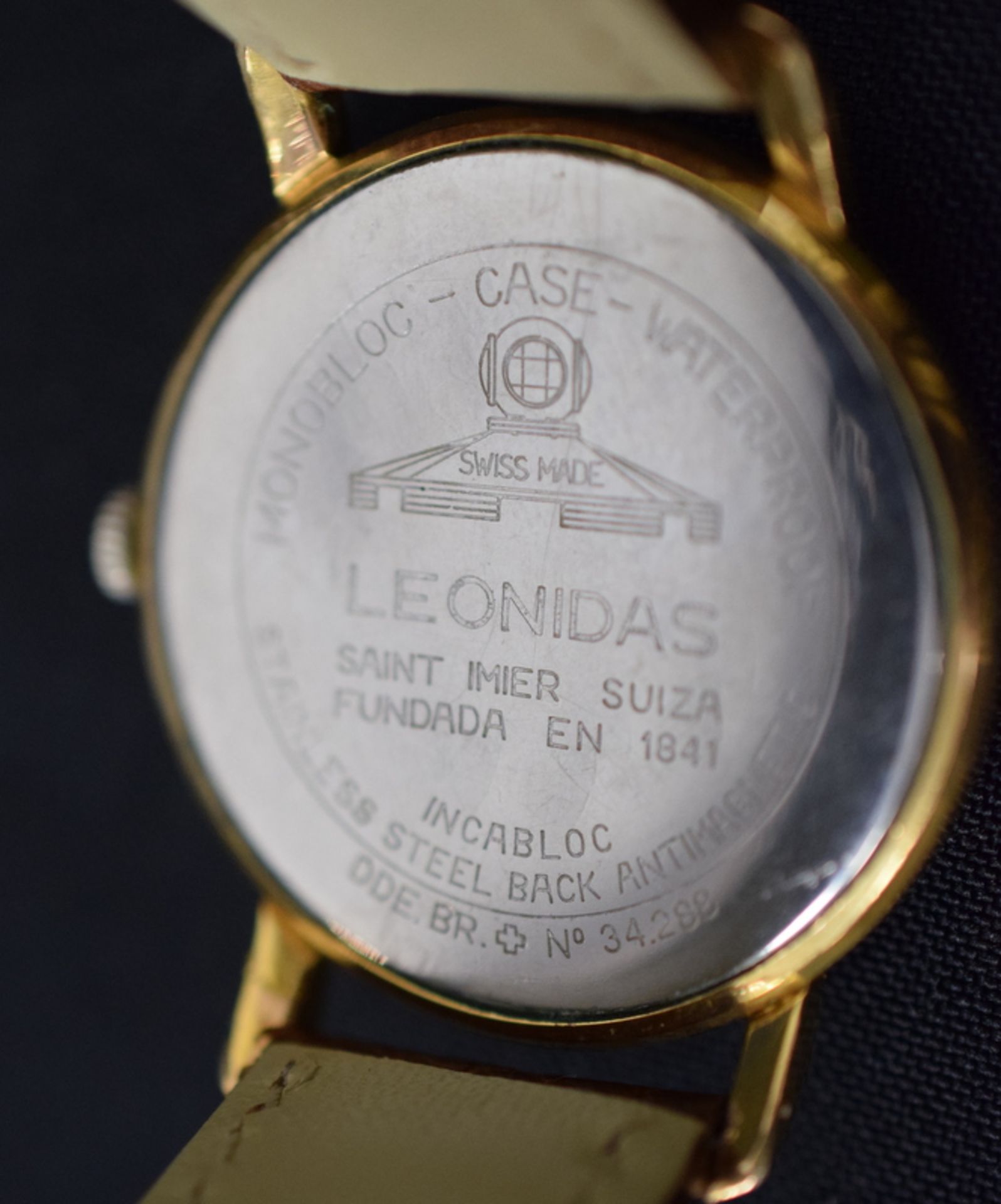 Scarce Leonidas Saint Imier ( Pre-Heuer) Dresswatch - Bild 6 aus 7