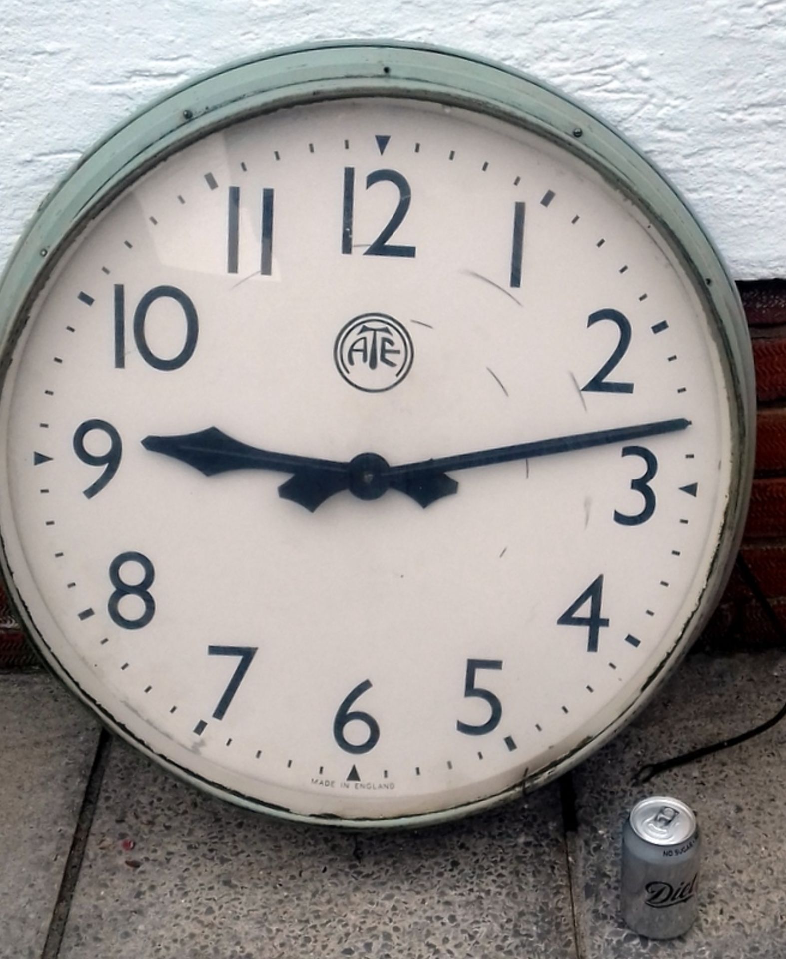 Large Industrial Electric Clock