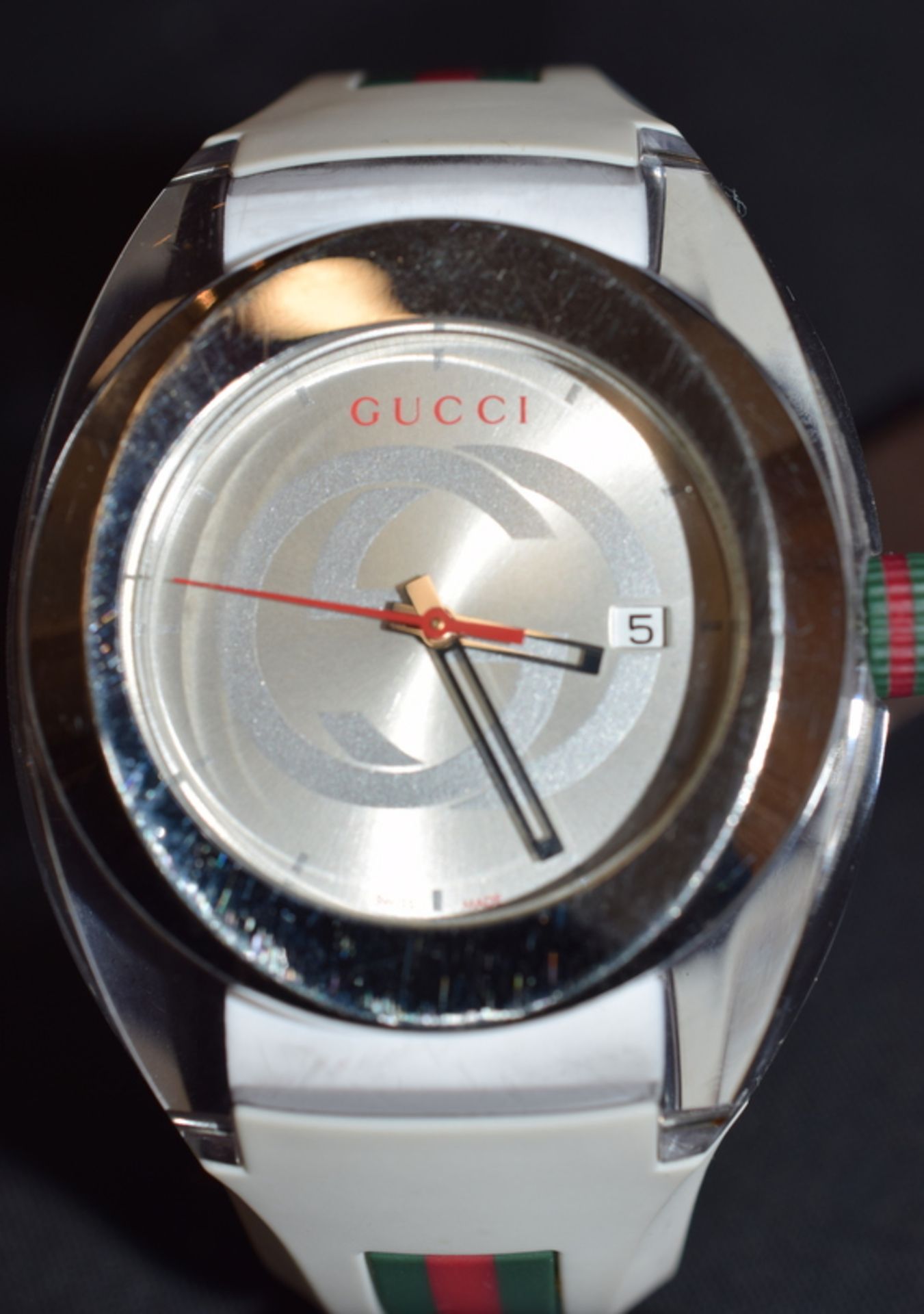 Gucci 137.1 Sync Watch With Italian Colours - Bild 2 aus 6