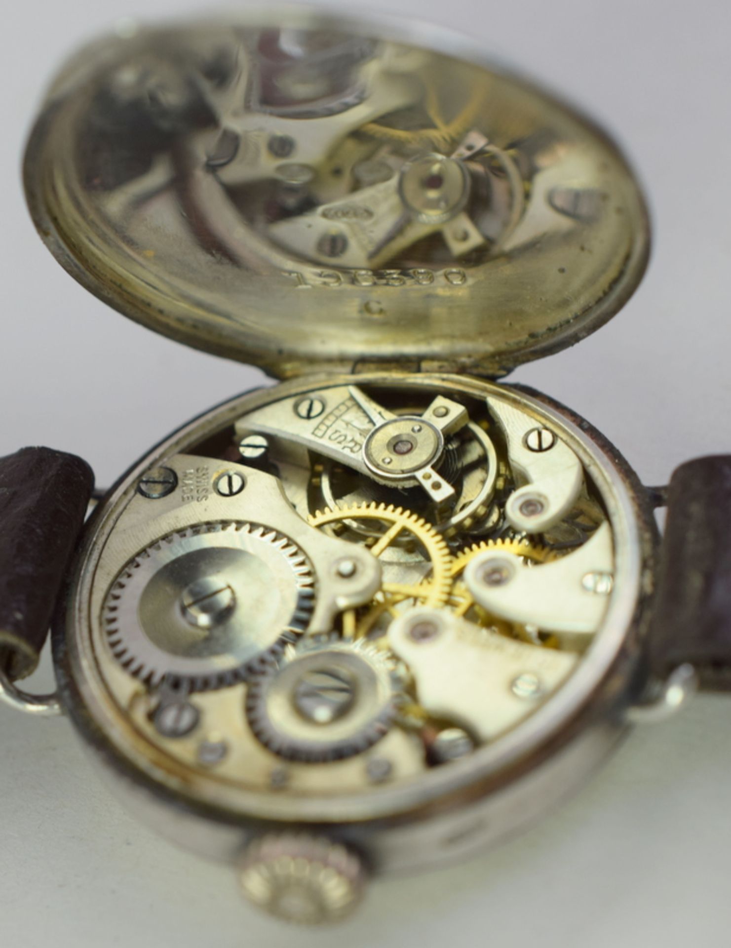 Lady's Silver Trench Watch c1920/30s - Image 6 of 7