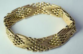 Beautiful 15ct Gold Bracelet 35.5grms
