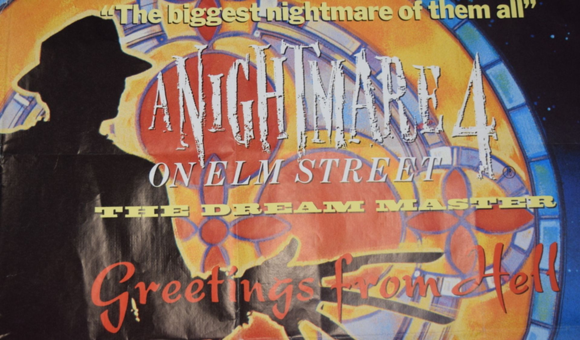 A Nightmare On Elm Street Cinema Poster 1984 .40x30 - Bild 2 aus 3