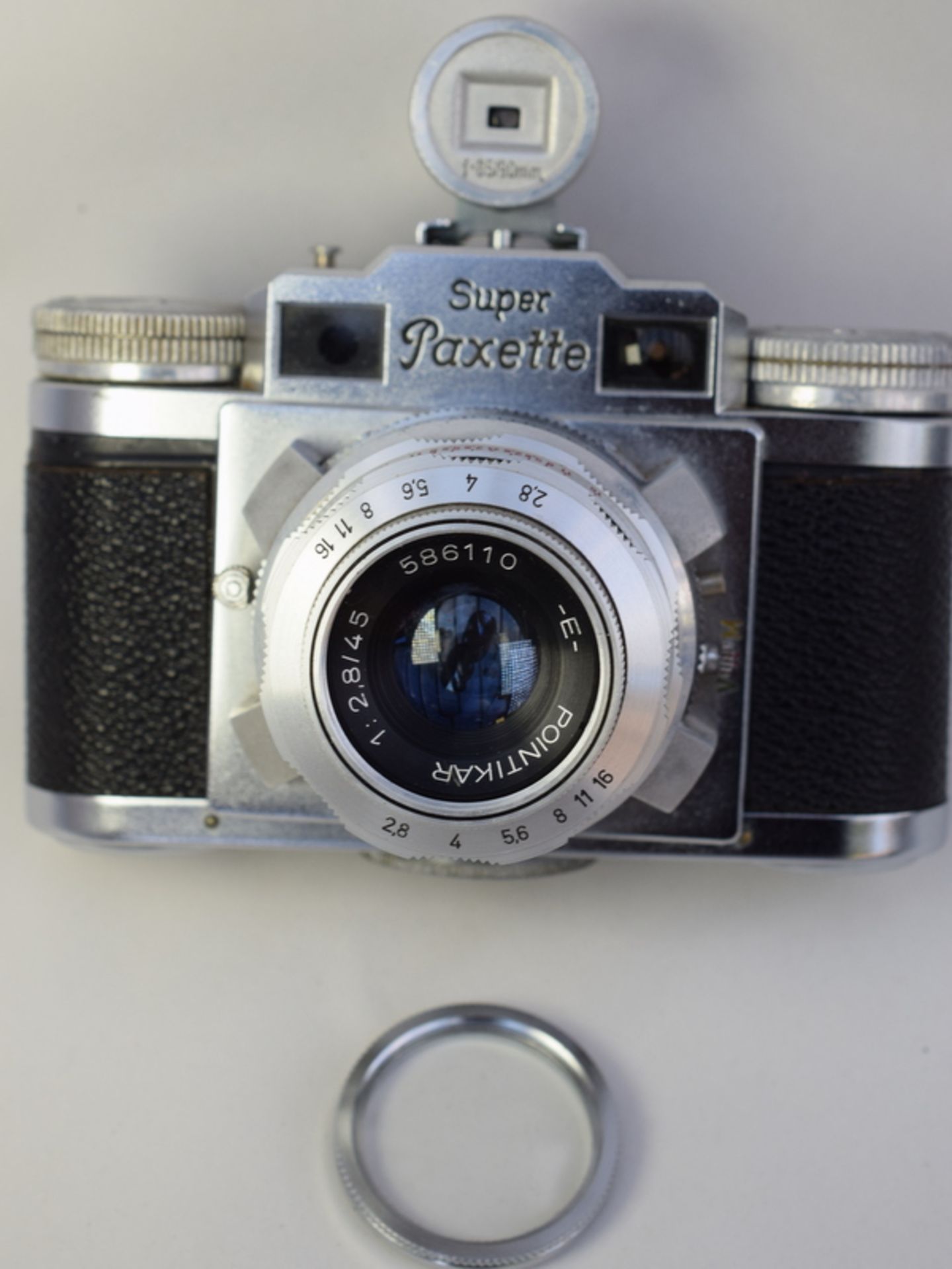 Braun Super Paxette 35mm Film Camera With Pointikar 1:2,8 / 45mm Lens