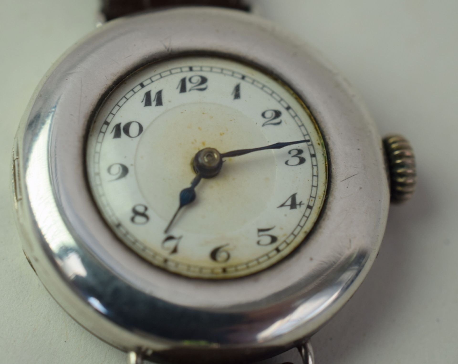 Lady's Silver Trench Watch c1920/30s - Bild 4 aus 7