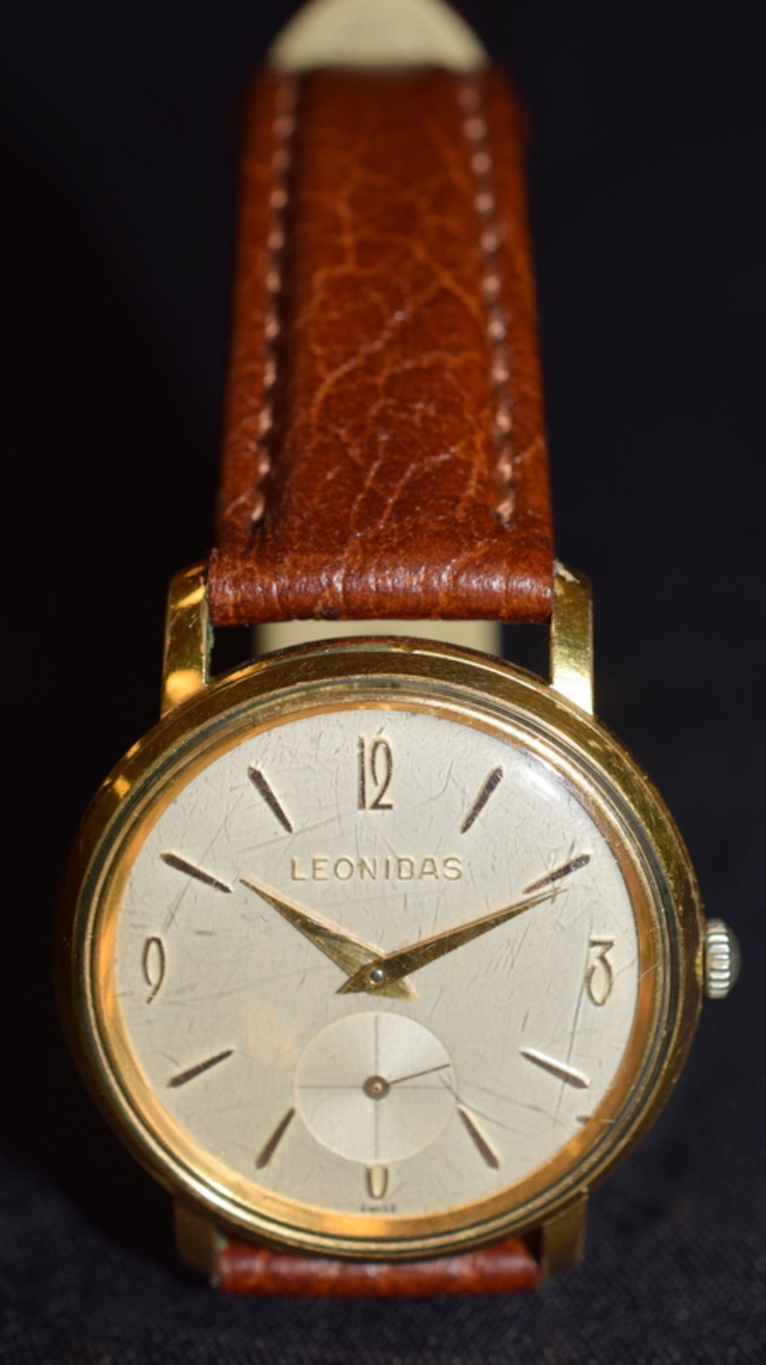 Scarce Leonidas Saint Imier ( Pre-Heuer) Dresswatch - Bild 2 aus 7