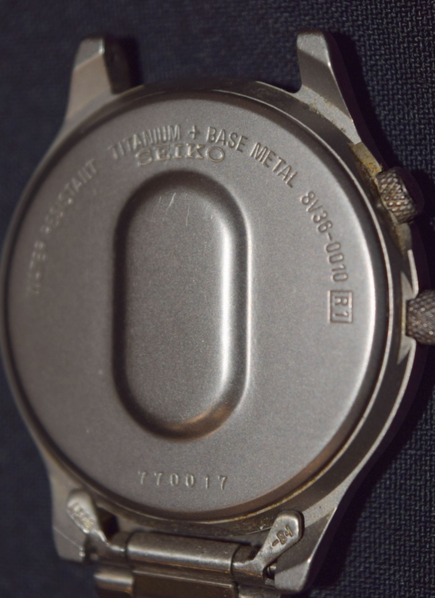 Vintage Seiko Titanium Ultrasonic Alarm Watch - Image 5 of 6