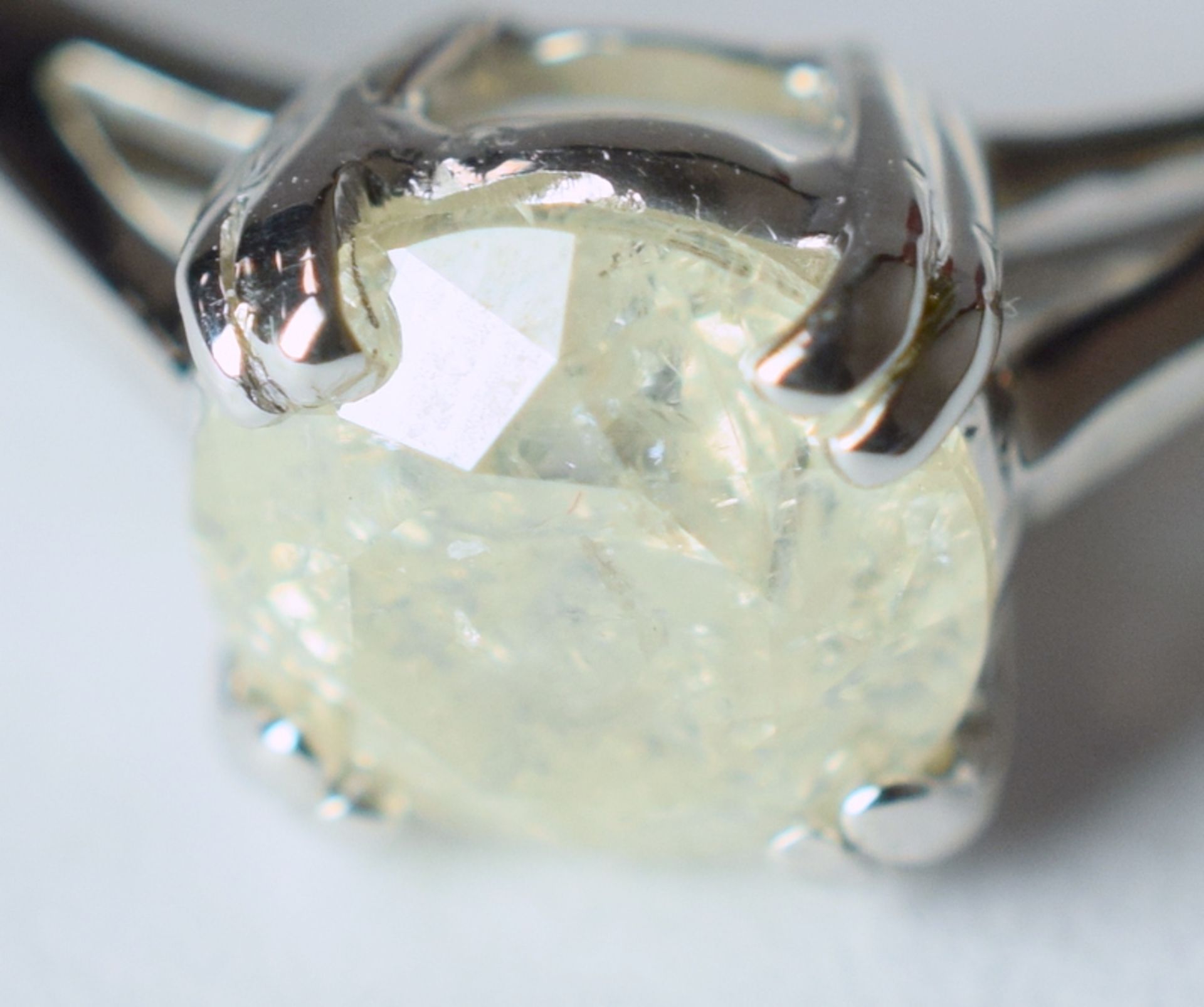 1ct Diamond Ring On 18ct White Gold - Image 8 of 9