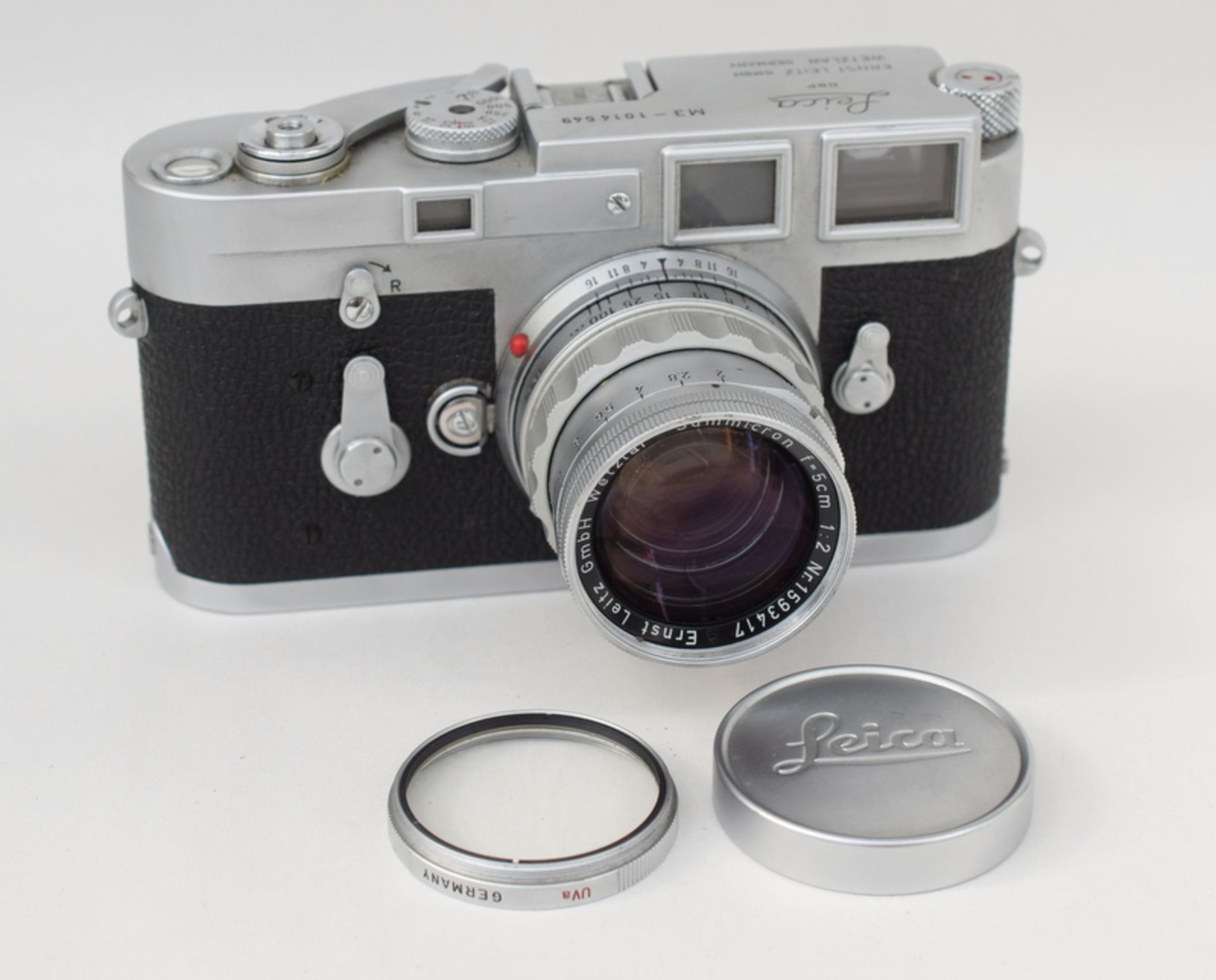 Rare Leica M3 Rangefinder c1960 With Summicron Lens