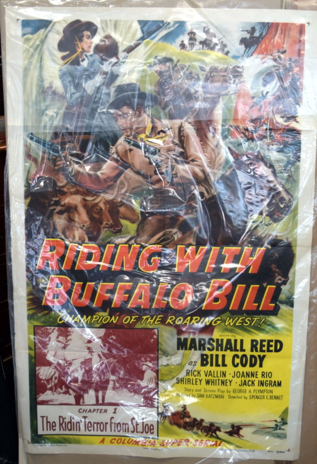 Riding with Buffalo Bill 1954 .42x27