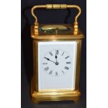 Excellent Brass Repeater Carriage Clock