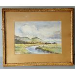 Antique Art Framed Watercolour Painting