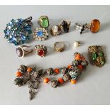 Vintage Retro Parcel of Costume Jewellery NO RESERVE