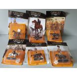 Collectable 6 Del Prado Cavalry Through The Ages Figures & Magazines