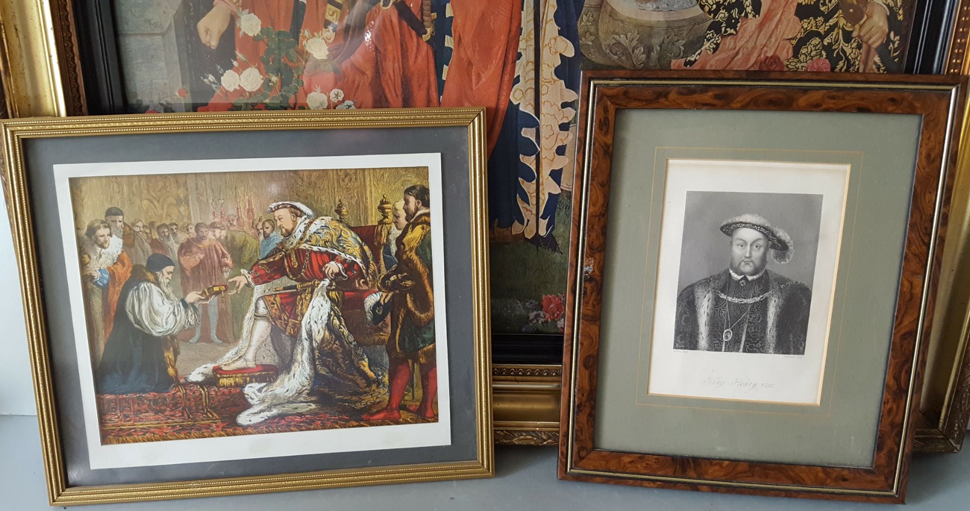 Vintage Retro Parcel of Henry VIII Memorabilia. Includes a Bust and Prints NO RESERVE - Image 2 of 4