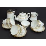 Antique Vintage Collectable George Jones 16 Piece Tea Service