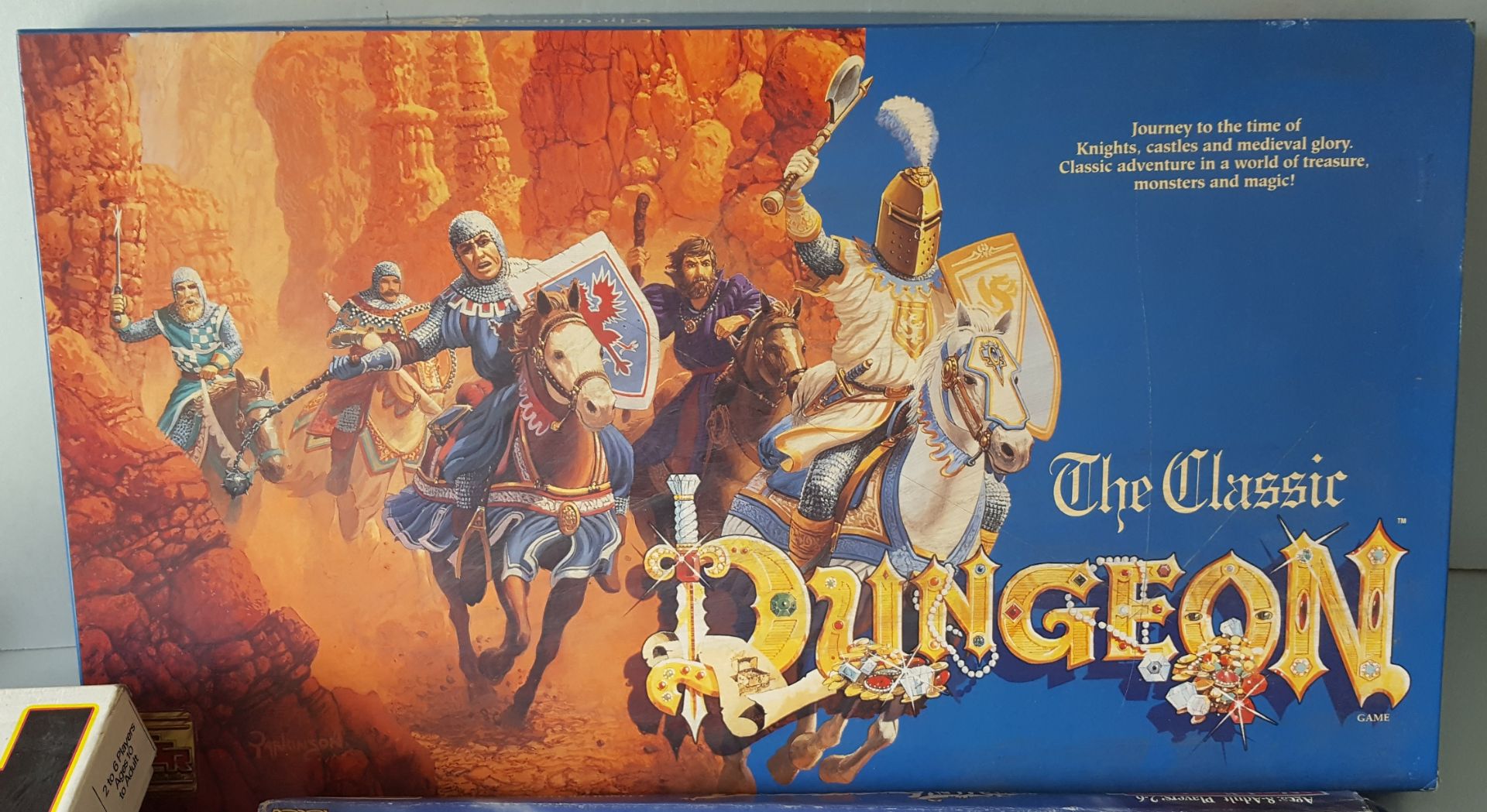 Vintage Retro Parcel 4 Board Games Risk. Bull Run, Key To The Kingdom, Dungeons - Bild 5 aus 5