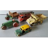 Parcel of Dinky Toy Vehicles Includes Fire Engine c1960's