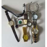 Vintage Retro Parcel of 10 Assorted Wrist Watches NO RESERVE