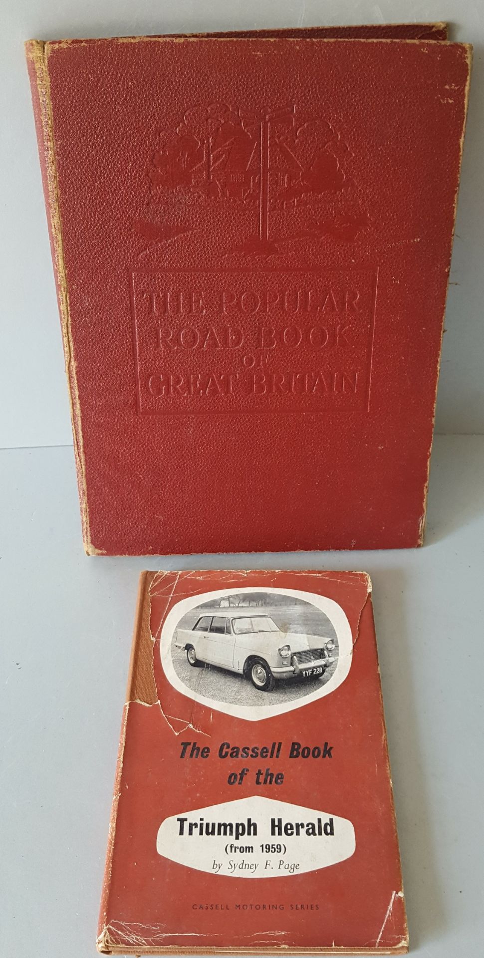 Vintage Motoring Books Automobilia Includes Triumph Herald & Ford Cortina - Bild 3 aus 3