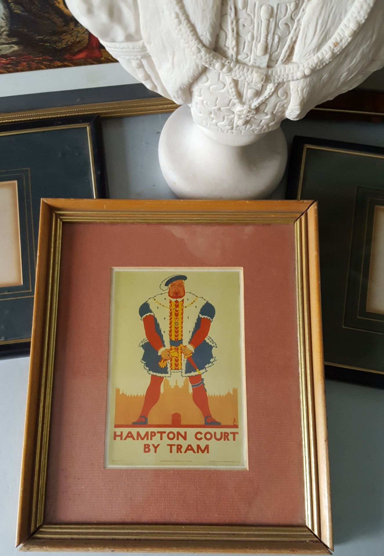 Vintage Retro Parcel of Henry VIII Memorabilia. Includes a Bust and Prints NO RESERVE - Image 4 of 4