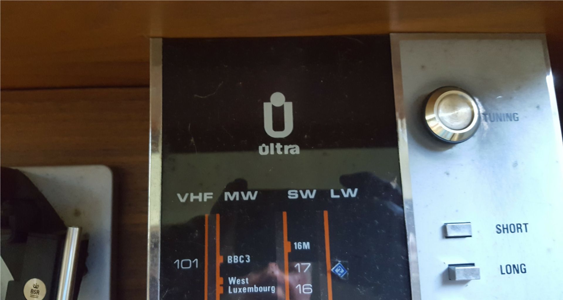 Vintage Retro Ultra Transistor Radiogram Model 6330 Turntable Radio 1960's - Bild 3 aus 3