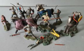 Vintage Retro Collectable Britains Toy Figures War of The Roses NO RESERVE