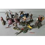 Vintage Retro Collectable Britains Toy Figures War of The Roses NO RESERVE