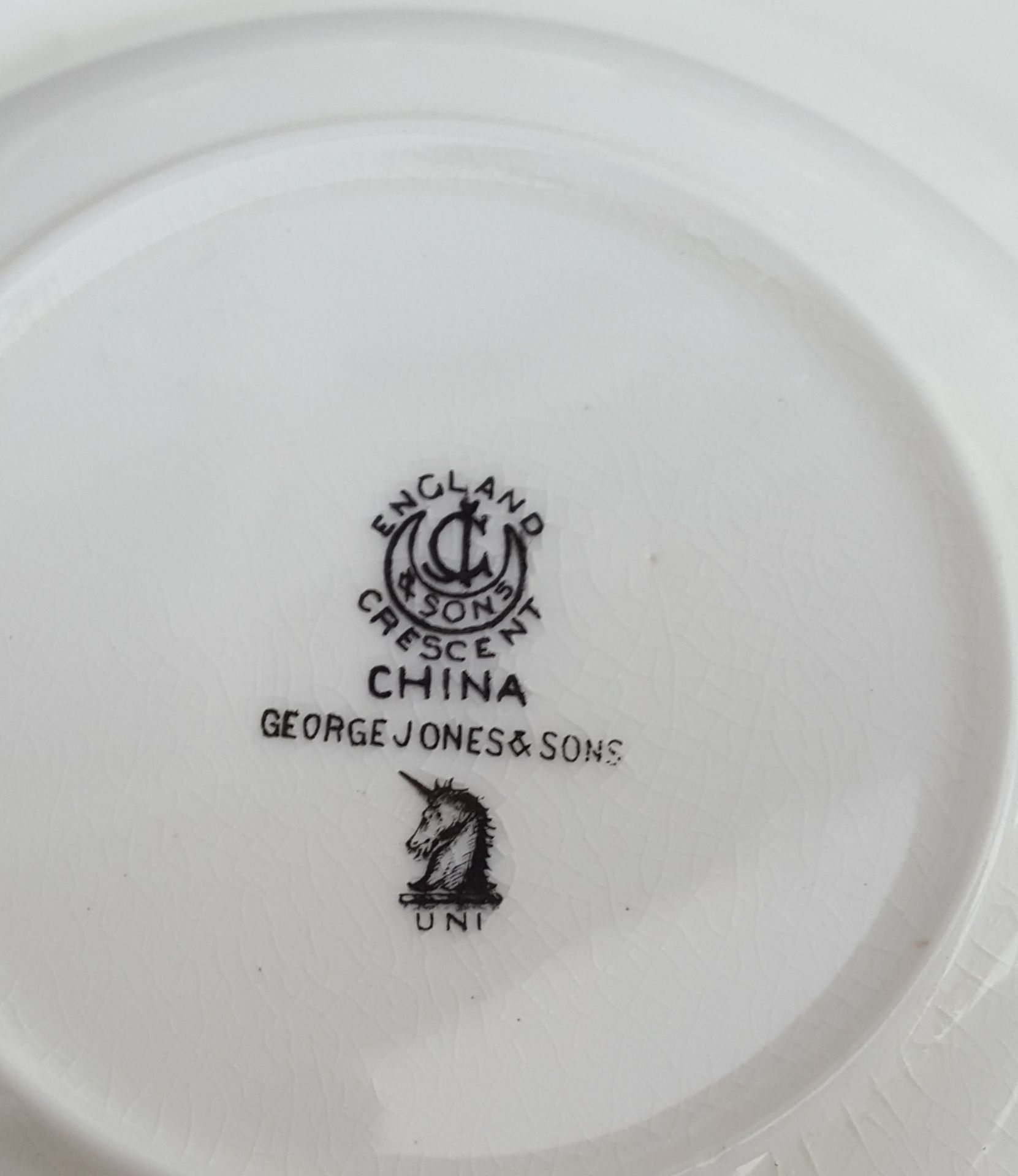 Antique Vintage Collectable George Jones Part China Dinner 14 Pieces in Total - Image 2 of 2