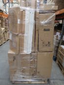 (R2) PALLET TO CONTAIN 22 ITEMS OF VARIOUS BATHROOM STOCK TO INCLUDE: BASIN, PEDISTAL, BASIN