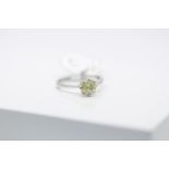 9ct White Gold Ladies Diamond Solitaire Rings, Set with Approx 1.00 Carat Brilliant Cut Dimaond