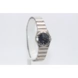 Ladies Omega Constellation, Stainless Steel, Model- 15624000