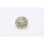 One Loose Diamond, Weight- 1.19 Carat, Clarity- I1, Color- L, All Natural Diamond, No Enhancments,