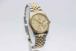 Rolex Datejust Bimetal, 38mm, Stainless Steel and 18ct Yellow Gold
