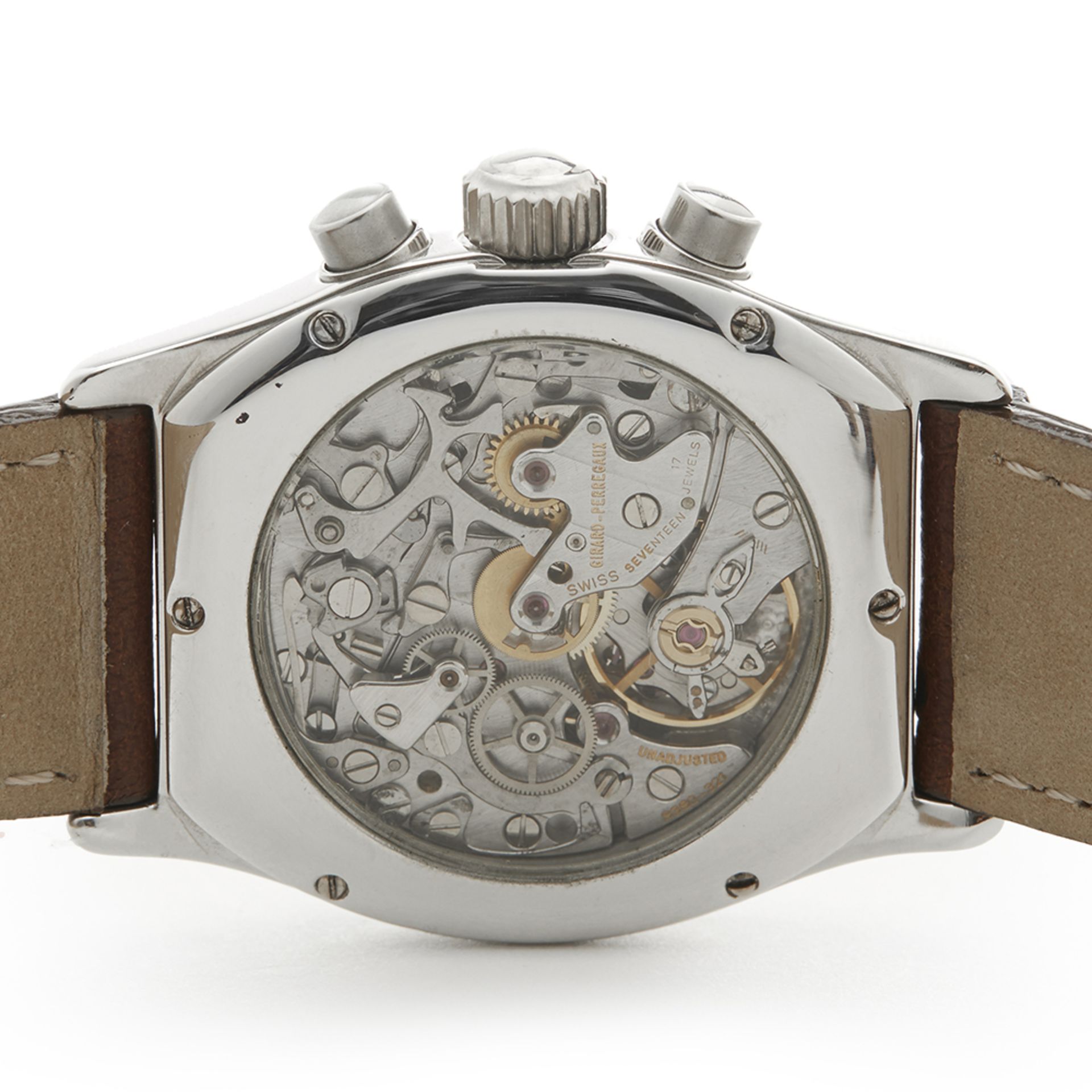 Girard Perregaux Richeville Chronograph 18K White Gold - Image 3 of 9