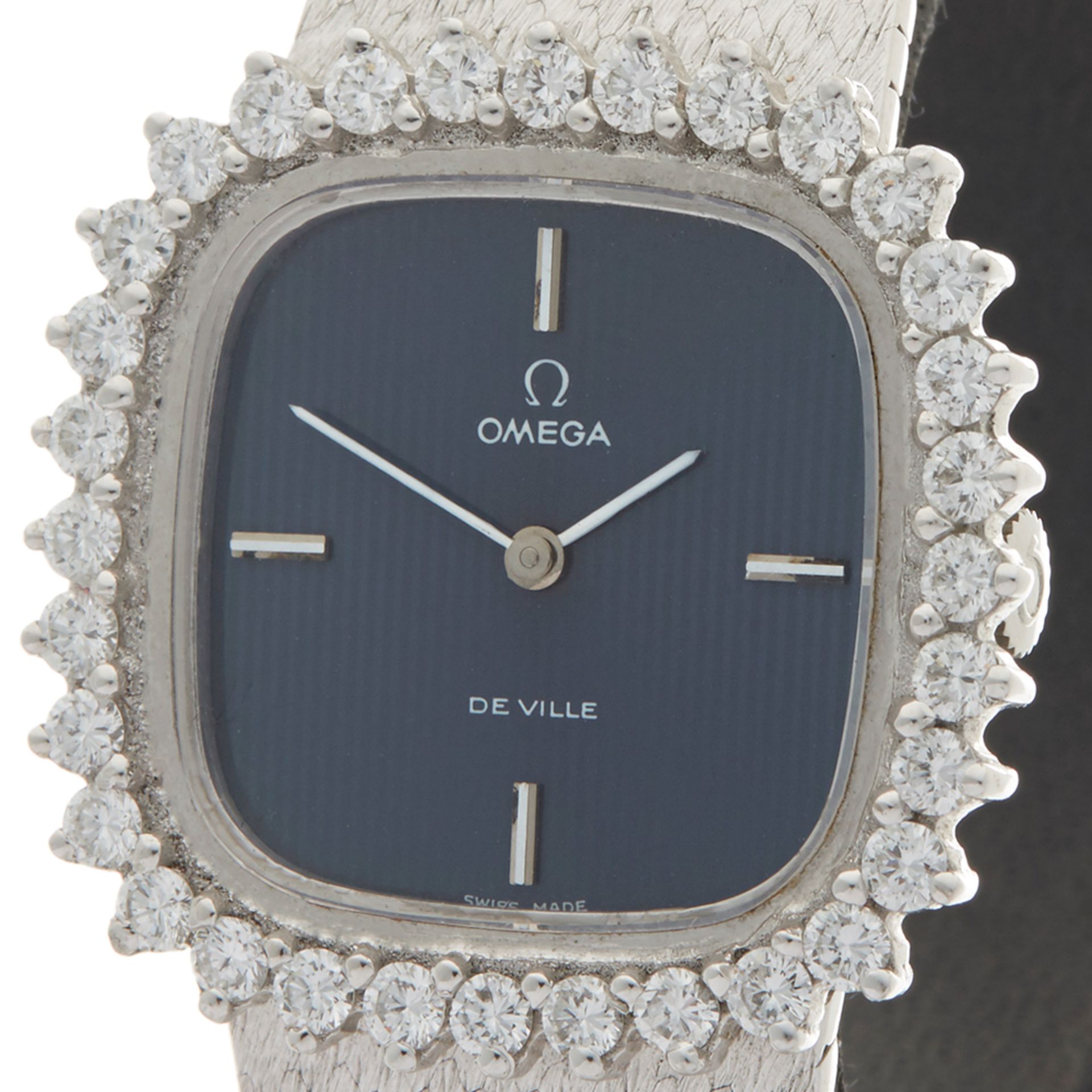 Omega De Ville Diamonds 18K White Gold - Image 2 of 8