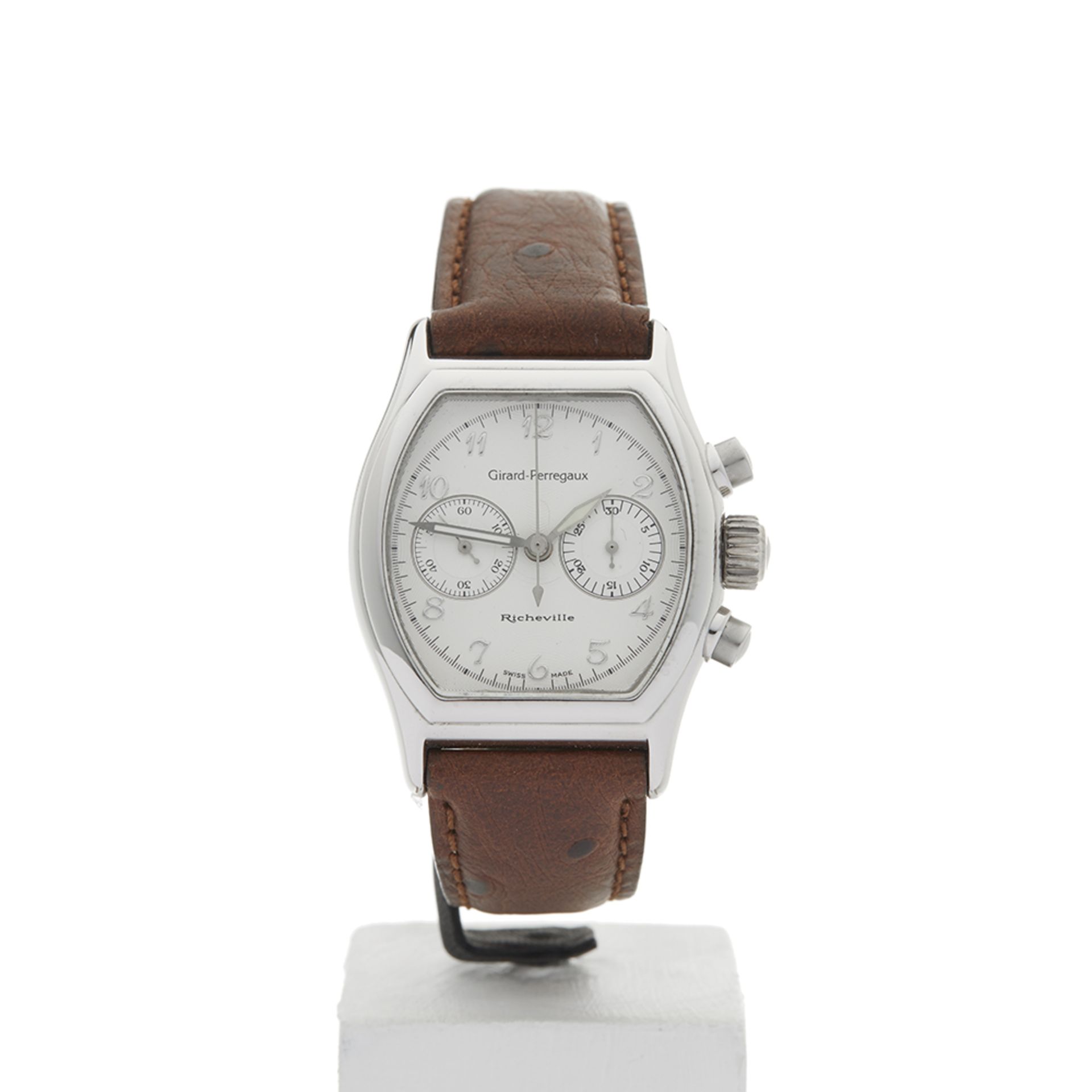 Girard Perregaux Richeville Chronograph 18K White Gold