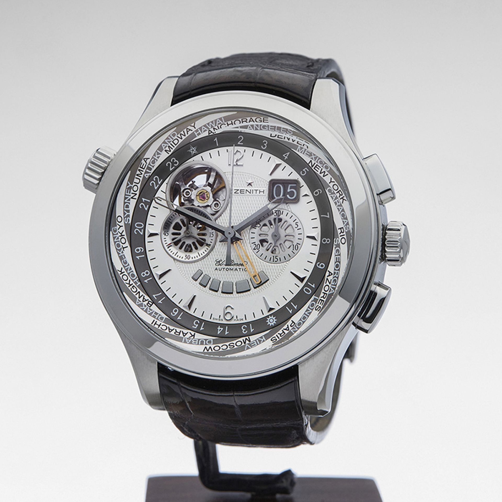 Zenith El Primero Grande Class Multicity Chronograph 46mm Stainless Steel - 03 0520 4037 - Image 2 of 8