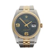 Rolex Datejust 36mm Stainless Steel & 18K Yellow Gold - 116233