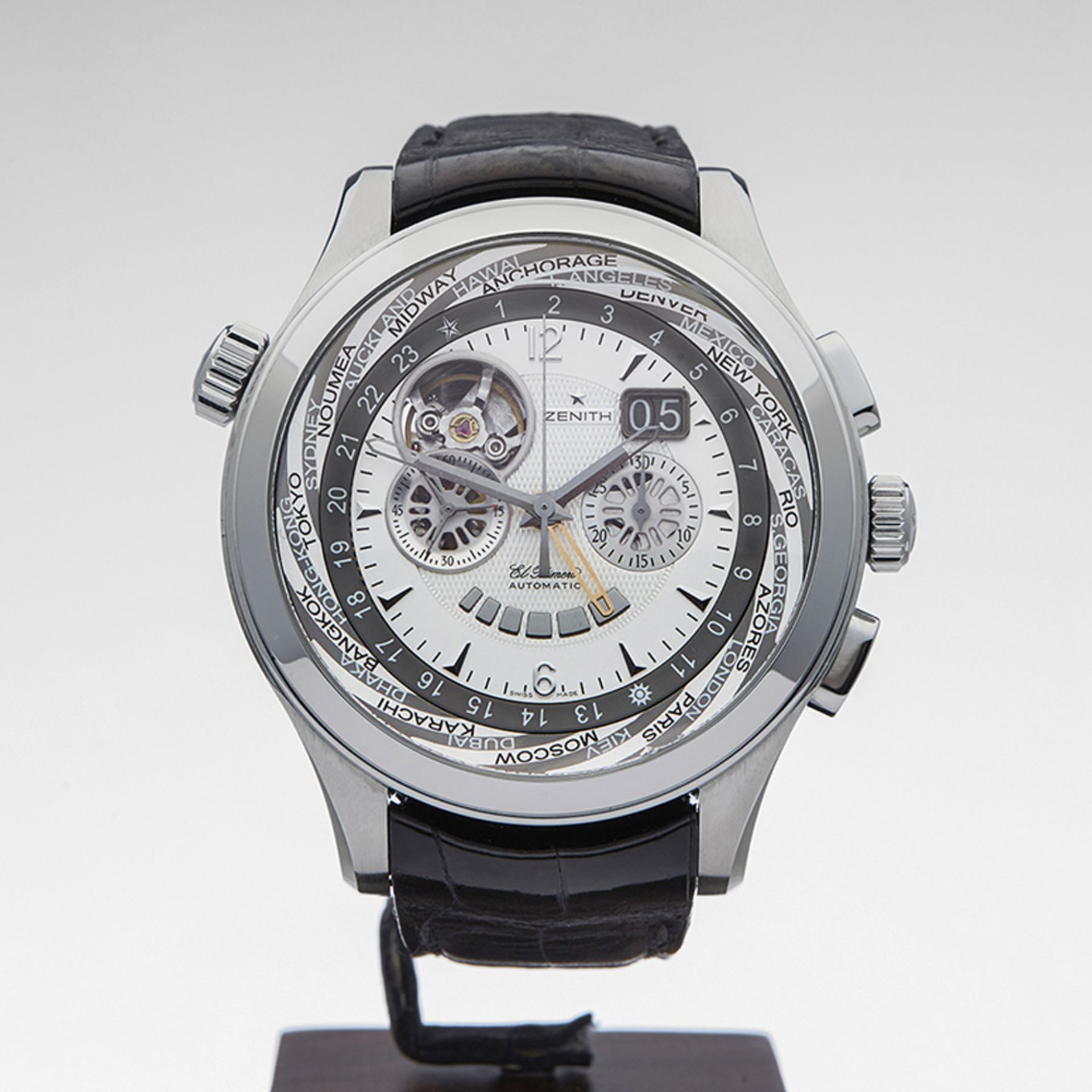 Zenith El Primero Grande Class Multicity Chronograph 46mm Stainless Steel - 03 0520 4037