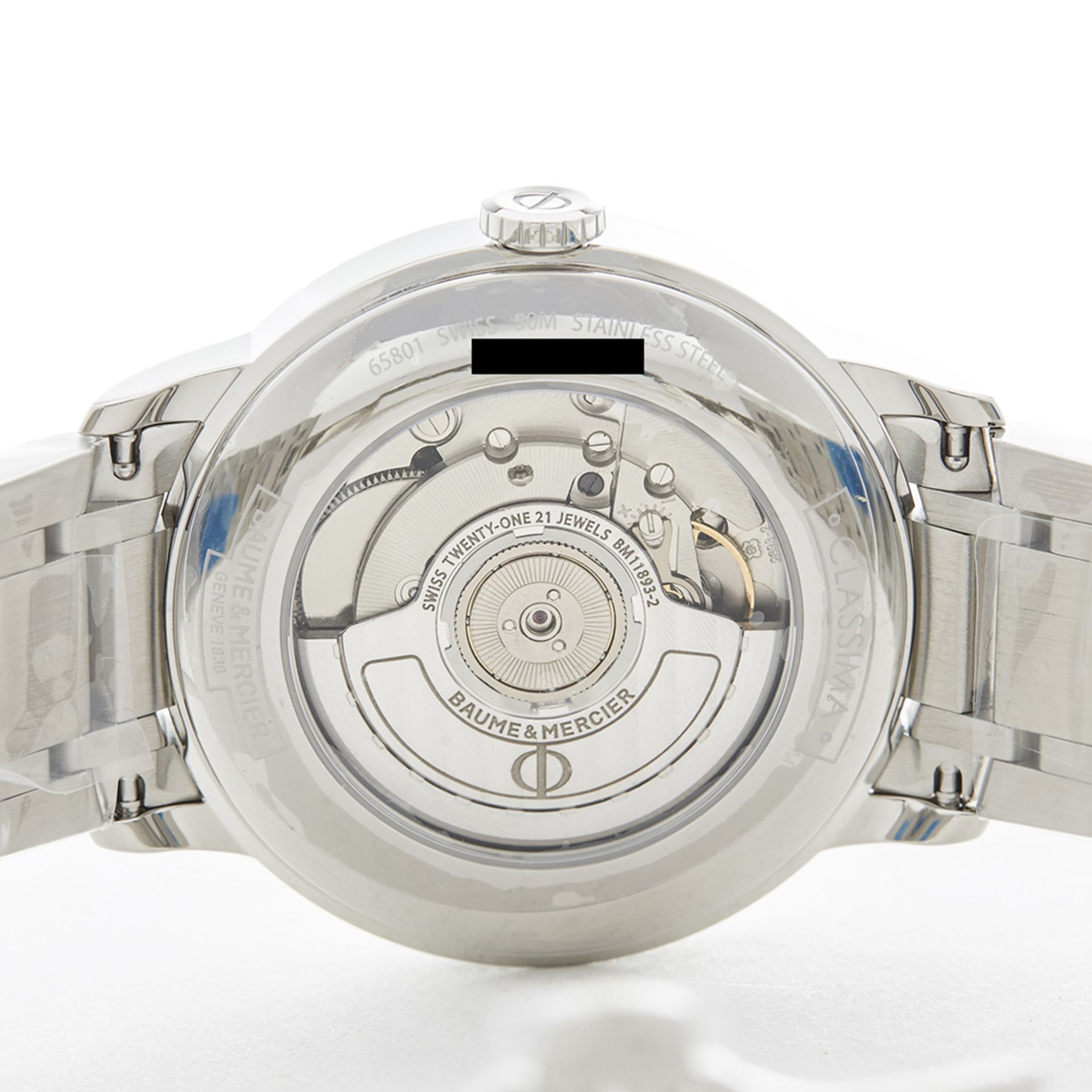 Baume & Mercier Classima Dual Time 40mm Stainless Steel - M0A10273 - Image 8 of 9