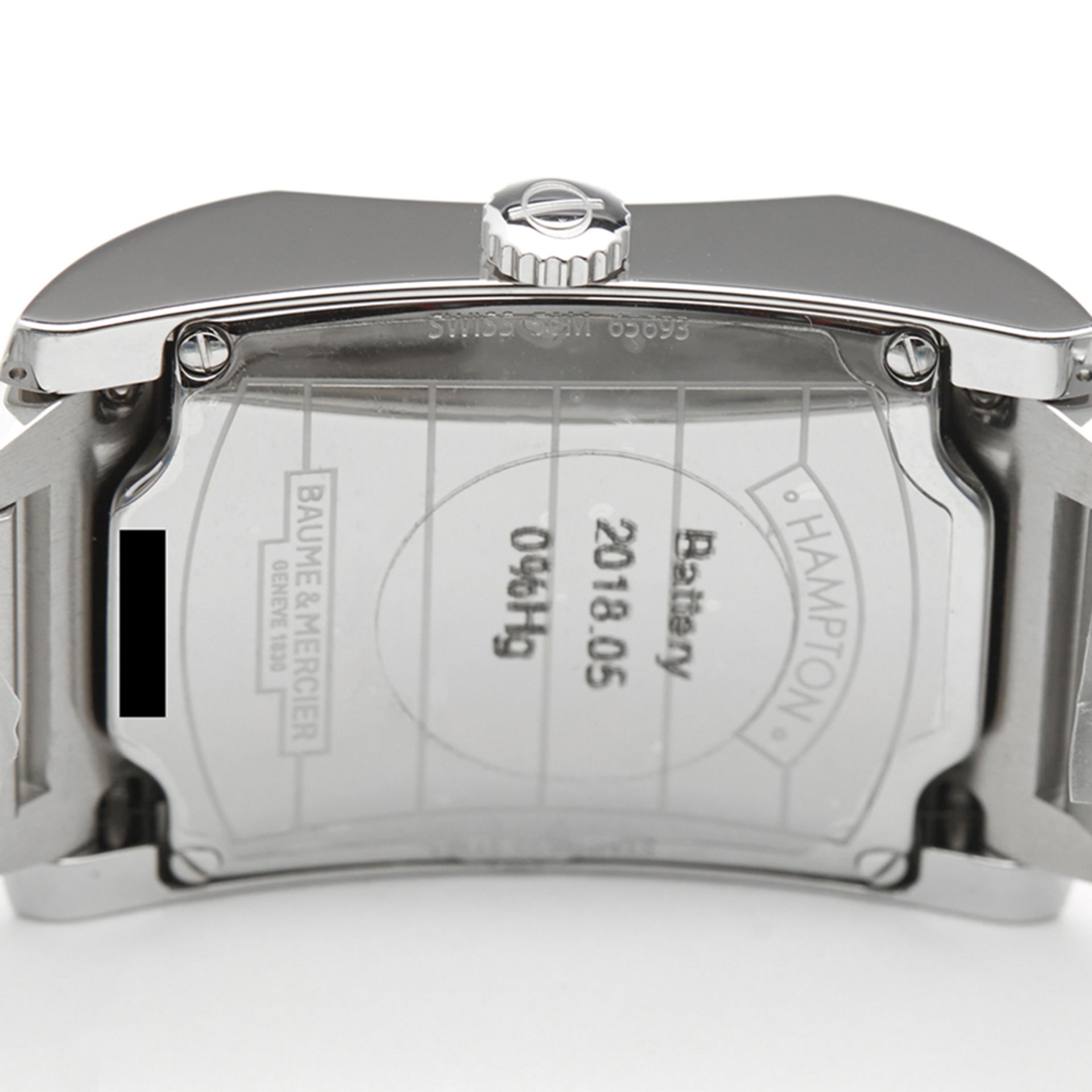 Baume & Mercier Hampton 27mm Stainless Steel - MOA10021 - Image 8 of 9