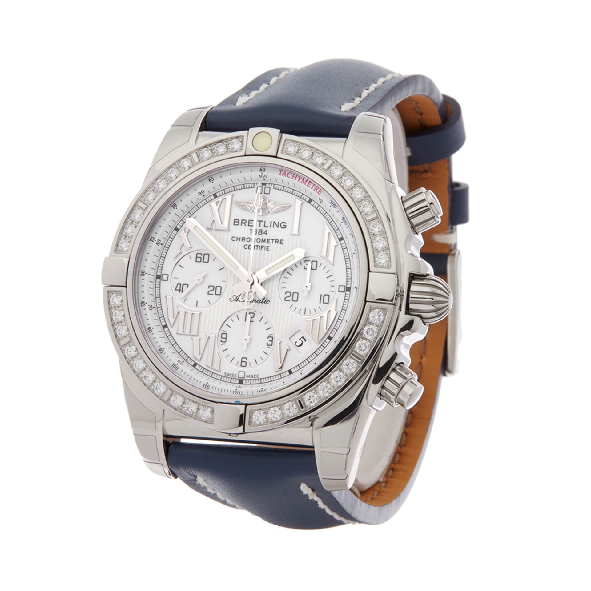 Breitling Chronomat Diamond Stainless Steel - AB011053/A690 - Image 3 of 8