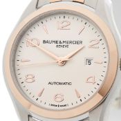 Baume & Mercier CLIFTON 30mm Stainless Steel & 18k Rose Gold - M0A10152