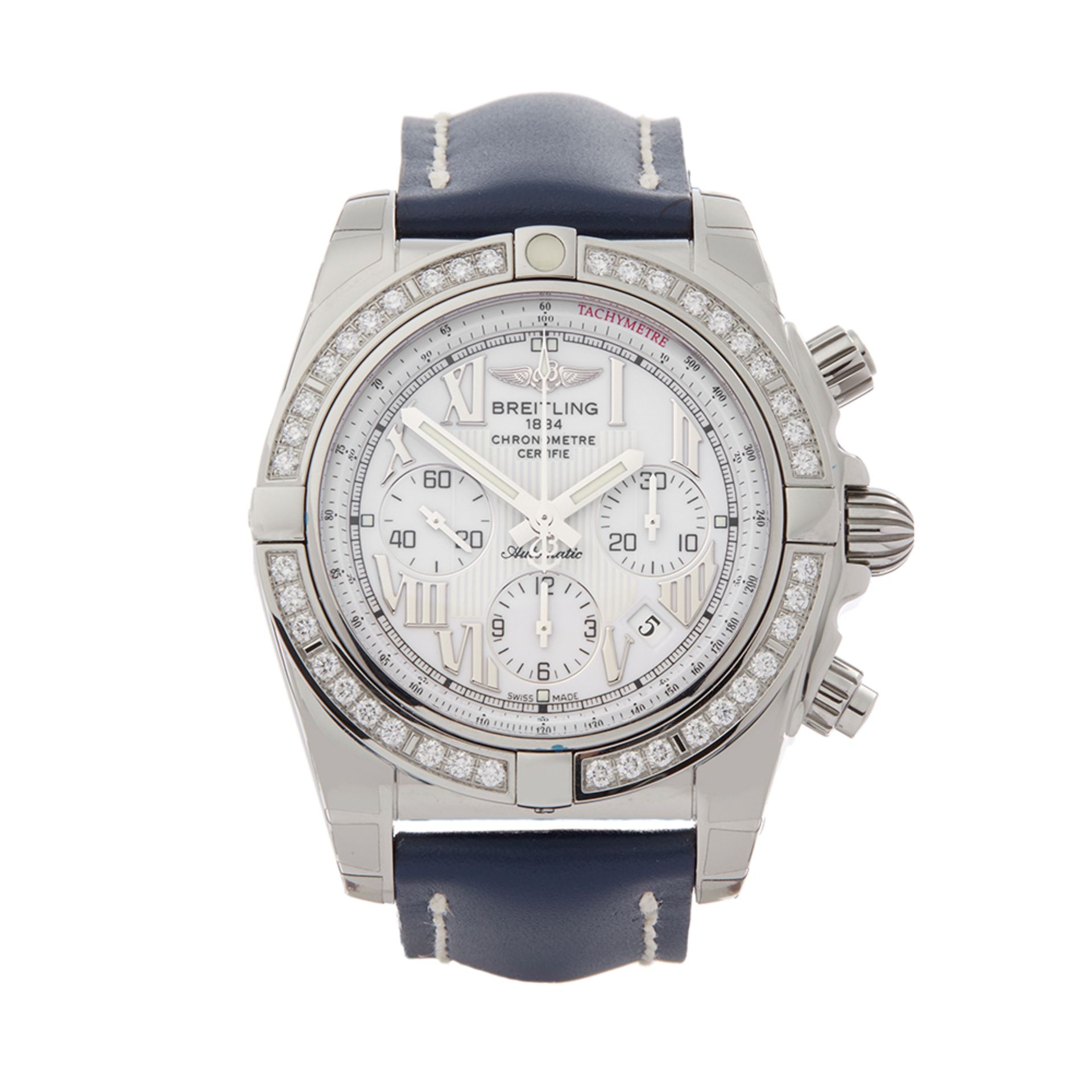 Breitling Chronomat Diamond Stainless Steel - AB011053/A690 - Image 2 of 8