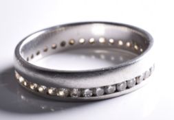 Stunning full eternity ring with approximately 1 carat of diamonds