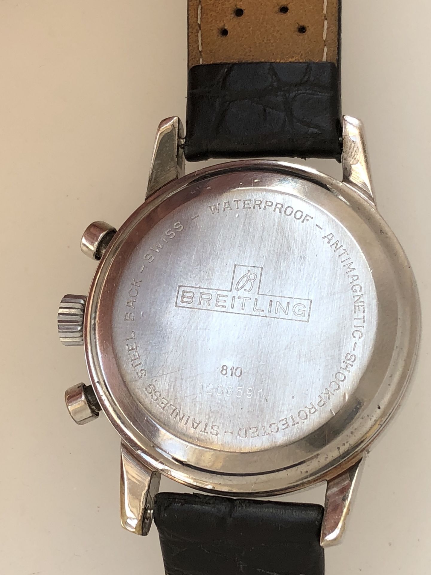 1968 Reverse Panda Dial Breitling Top Time 810 Chronograph - Image 3 of 3