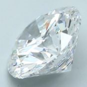 0.70 Carat Round Cut Certified Diamond